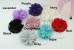 Blossom Chiffon Flower (no centre), Pack of 3